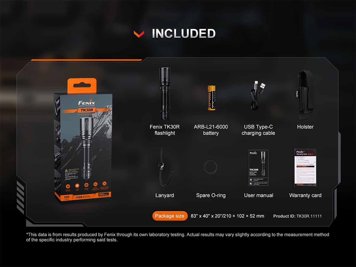 Fenix TK30R White Laser Flashlight - Image 15