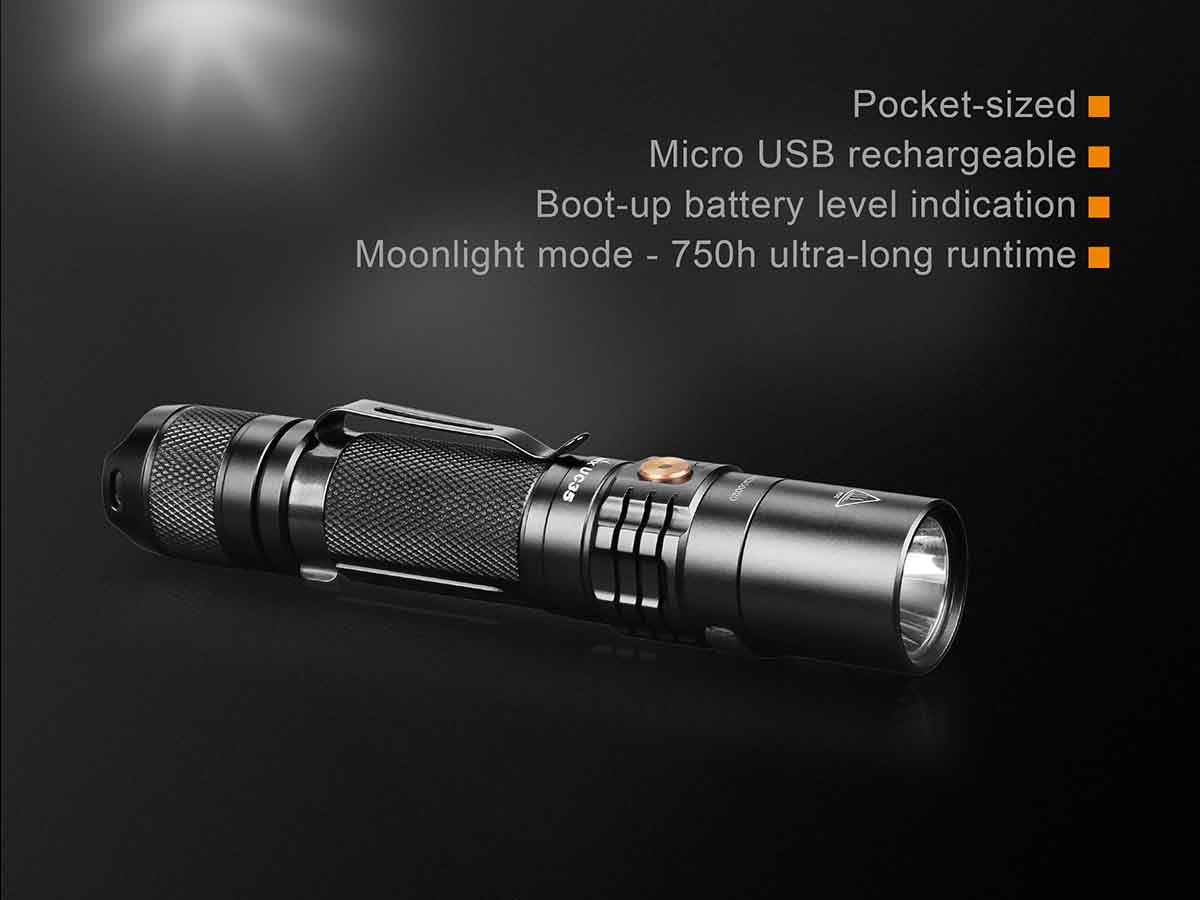 Fenix UC35 V2.0 USB Rechargeable Flashlight - Image 4