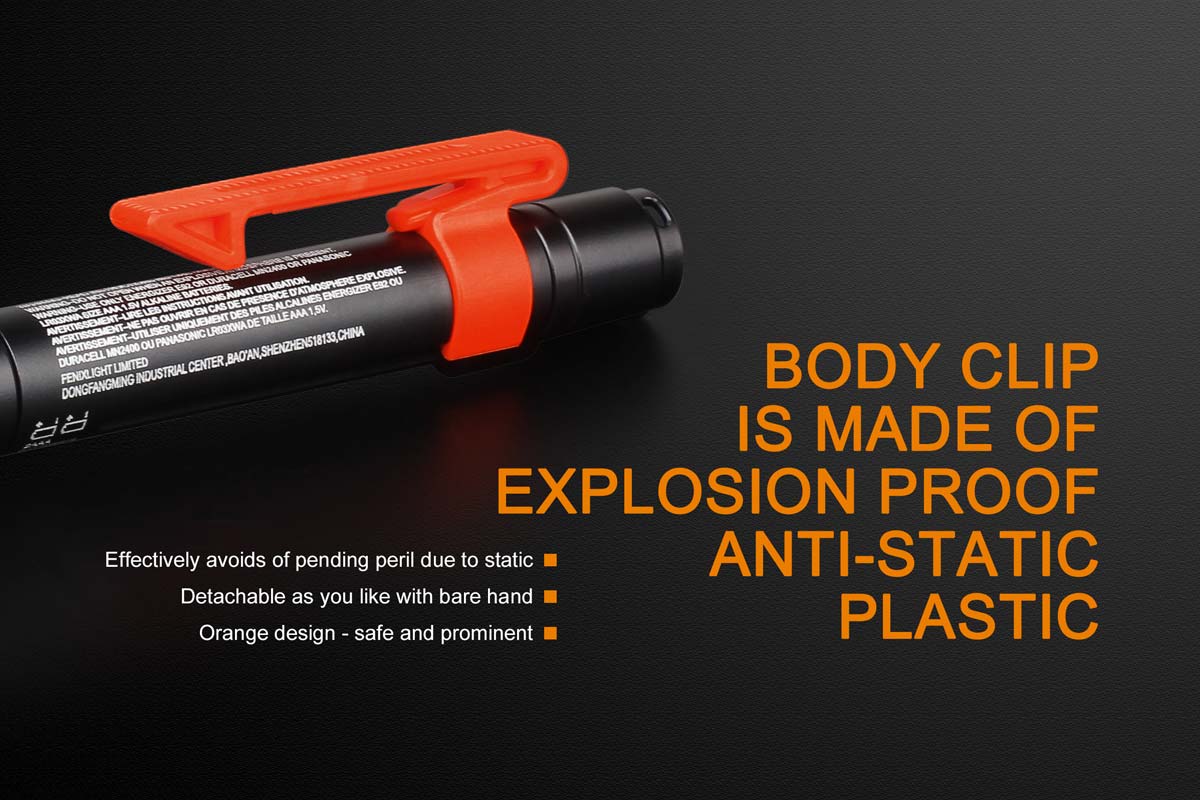 Fenix WF05E Intrinsically Safe Flashlight - Image 3