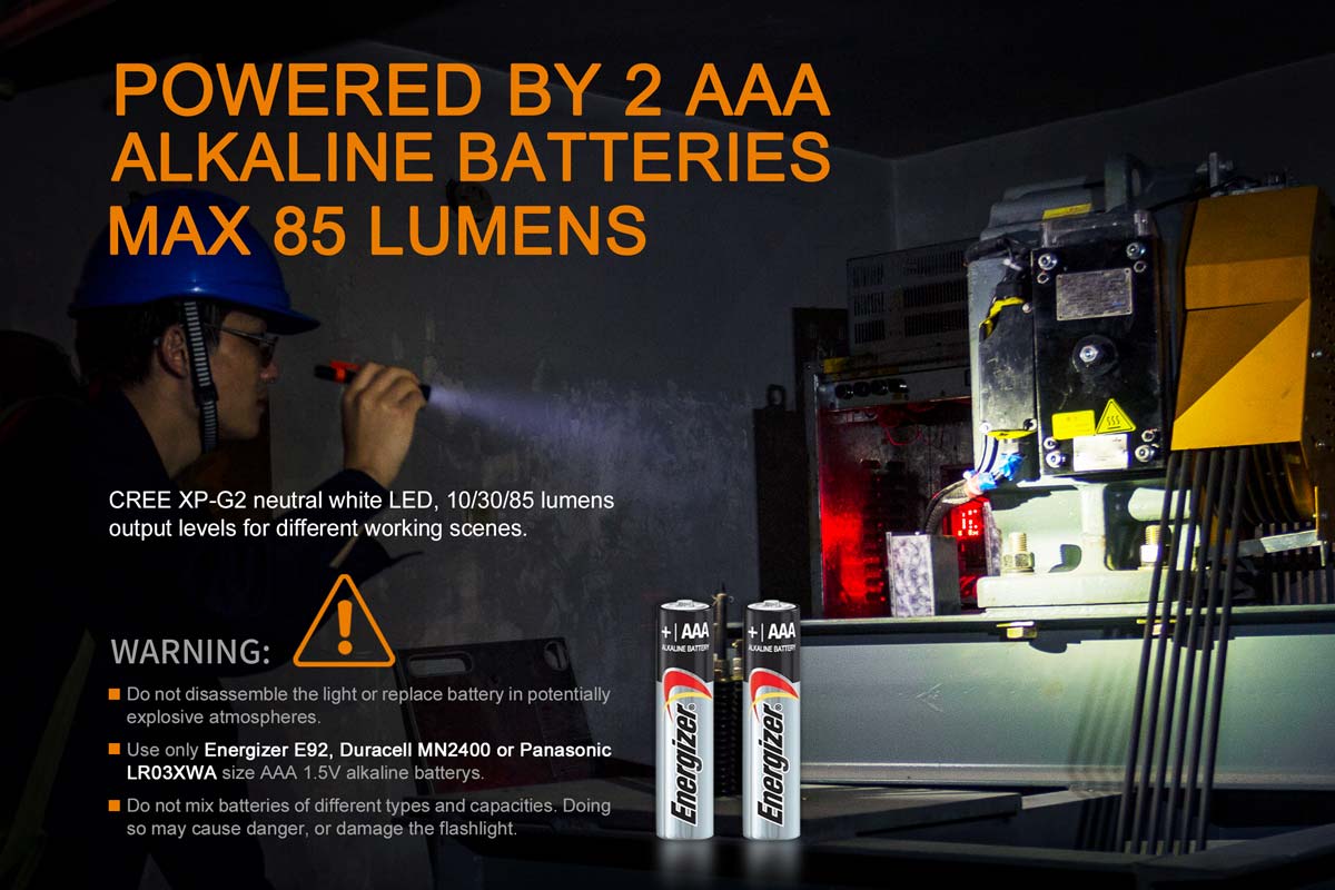 Fenix WF05E Intrinsically Safe Flashlight - Image 6