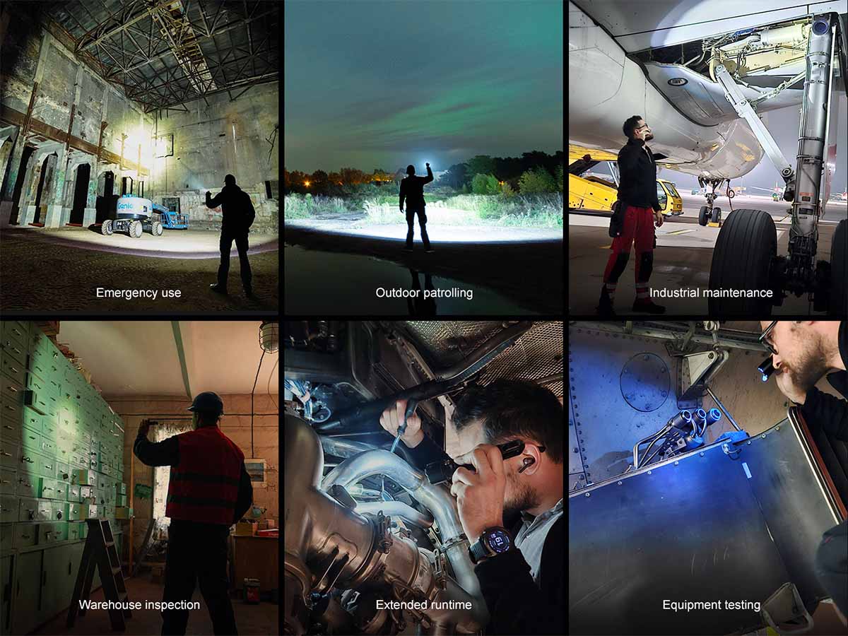 Fenix WF25RM Rechargeable Work Flashlight with Charging Dock - Image 7