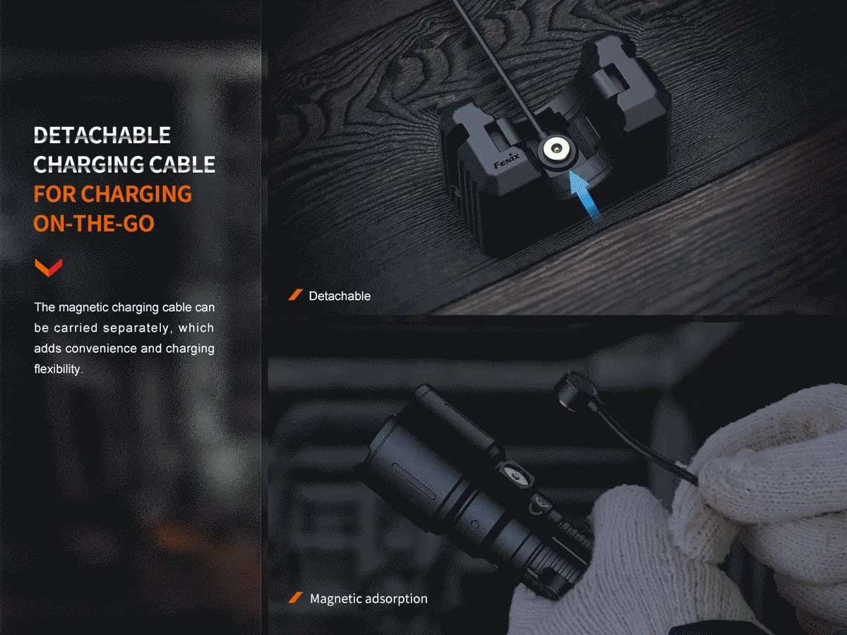 Fenix WF26R Rechargeable Flashlight with Charging Dock - Image 9