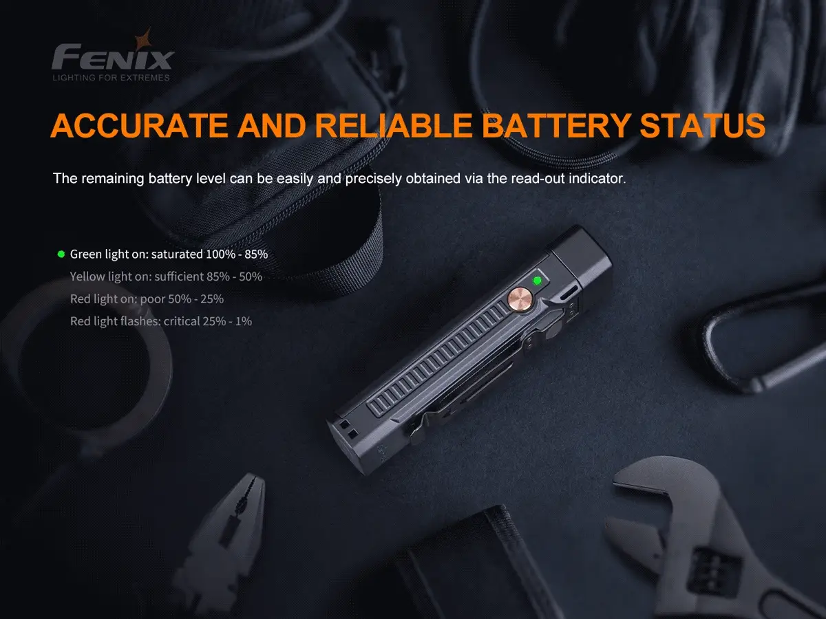 Fenix WT16R Rechargeable Magnetic Flashlight - Image 8