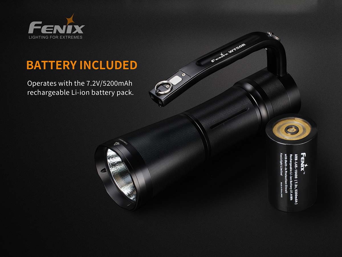 Fenix WT50R Multi-Function Flashlight - DISCONTINUED - Image 8
